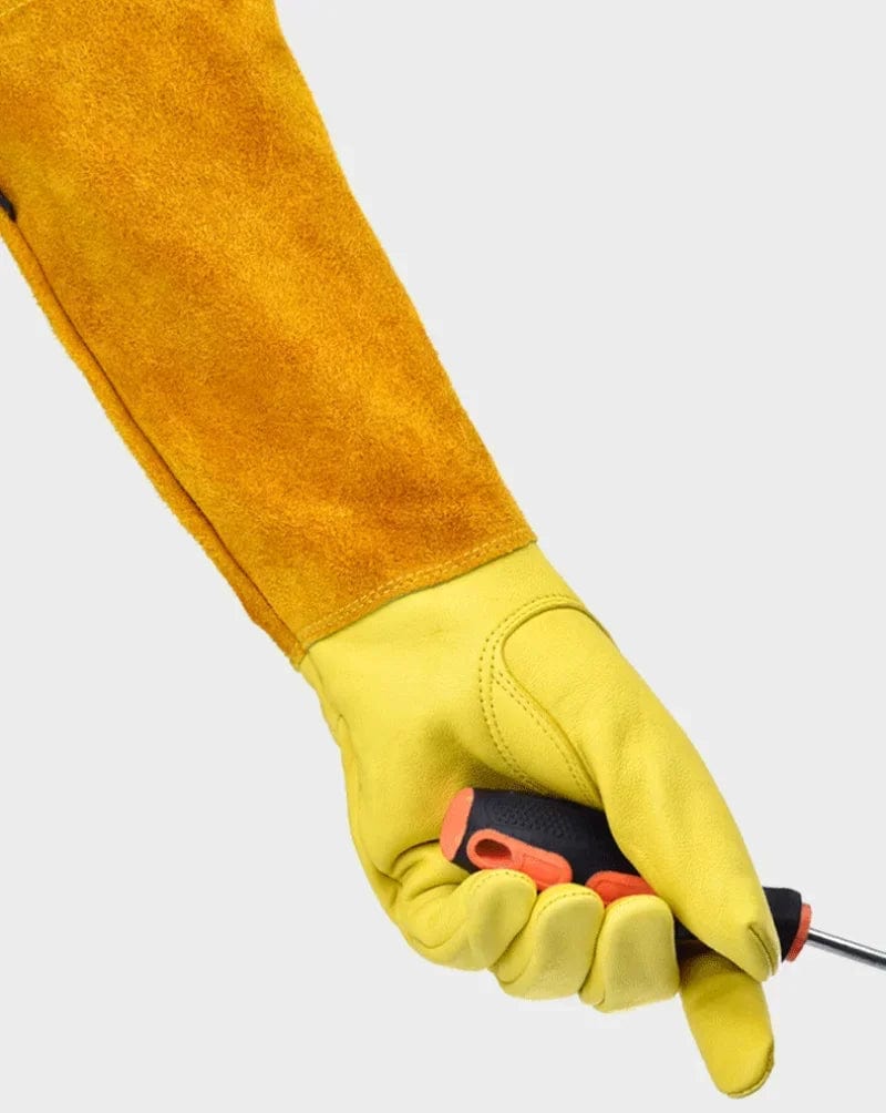Gants cuir anti-coupure