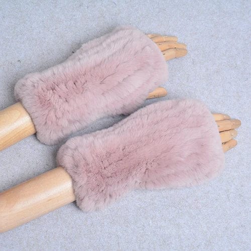 Mitaines femme fourrure